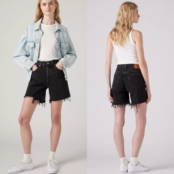 Levi's® Premium
501® MID THIGH WOMEN'S SHORTS size 28 - Picture 1 of 7